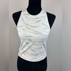 Athleta Shanti Printed Crop Tank Top Size XS